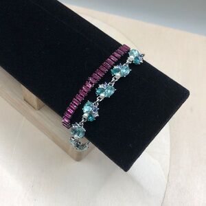 Charter club INC bejeweled adjustable bracelets elegant dainty dazzling